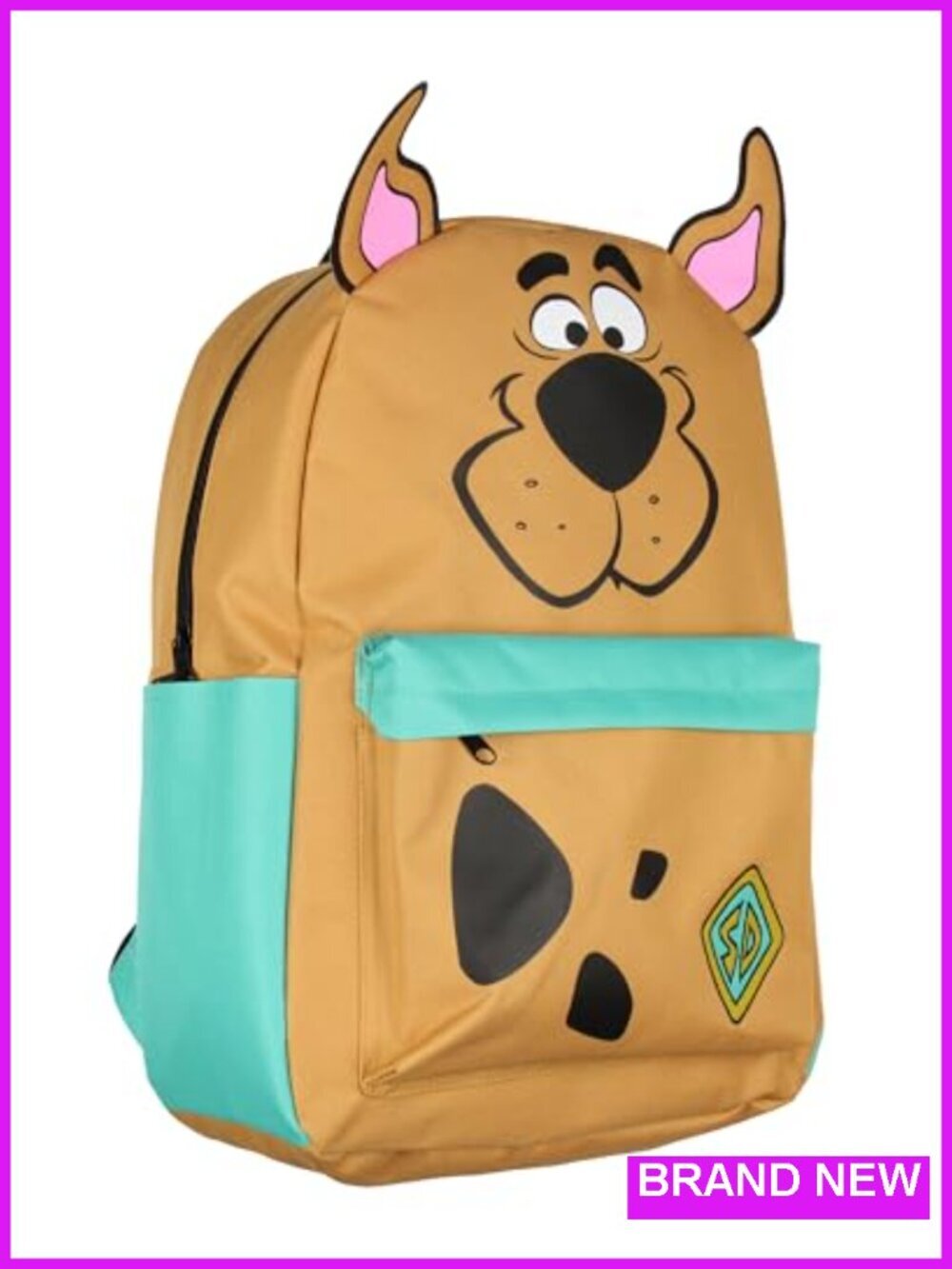 Scooby Doo 3D Ears 17" Laptop Backpack with Padded Adjustable Straps